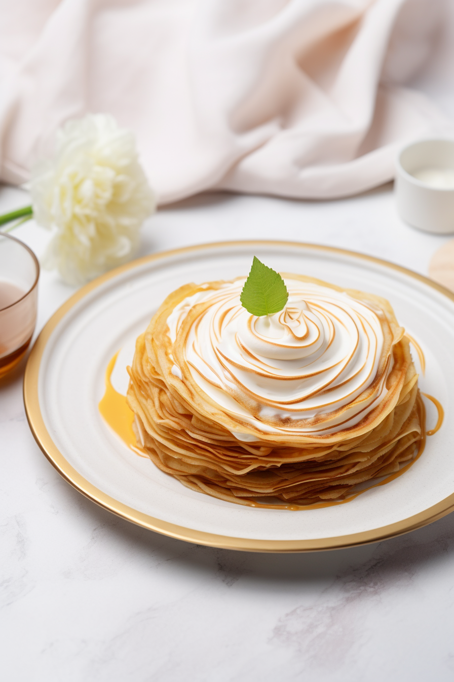 Keto Salted Caramel Whipped Cream Filling