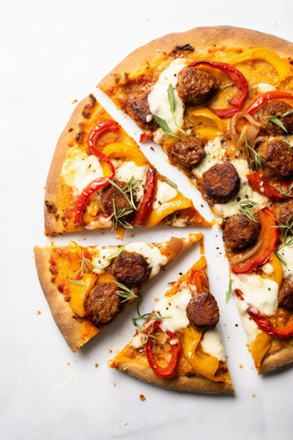 Mouthwatering Keto Sausage and Peppers Pizza Recipe A Low Carb Delight