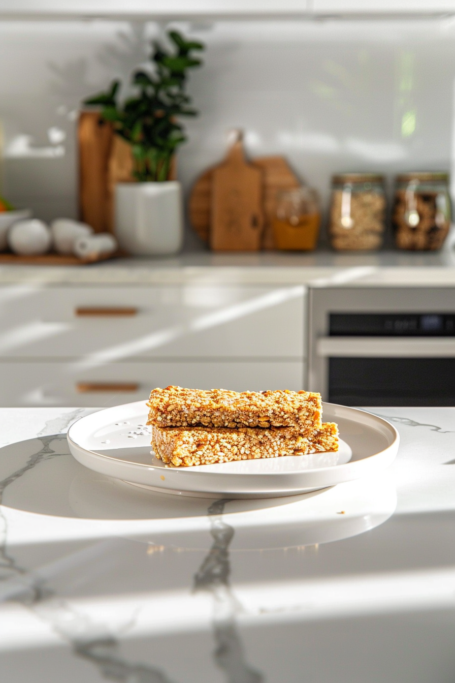Keto Sesame Seed Granola Bars