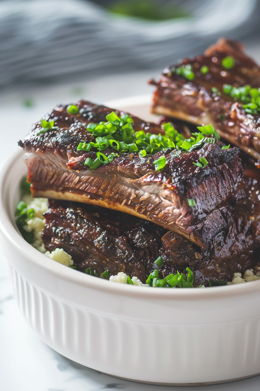 Preparing Keto Beef Short Ribs
