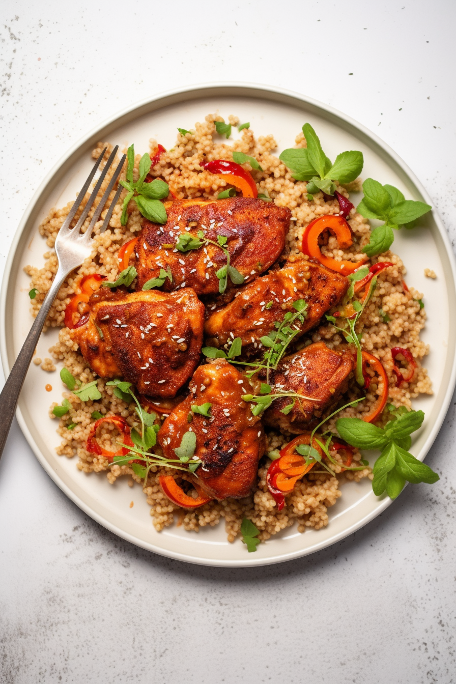 Keto Smoked Paprika and Herb Chicken Thighs