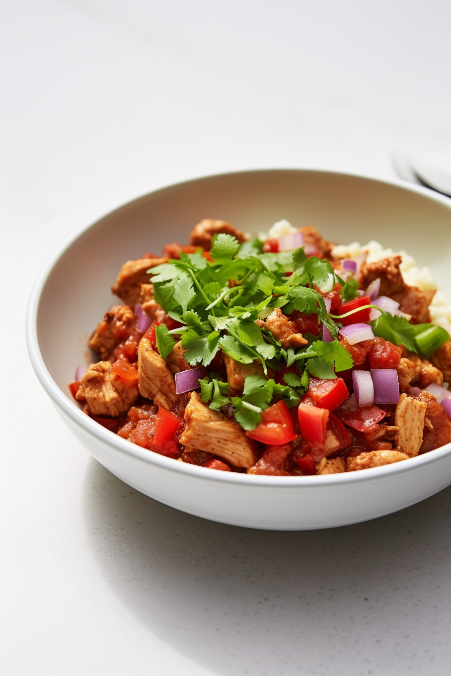 Keto Spicy Chicken and Chorizo Chili Cooking