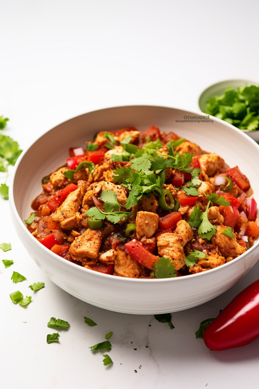 Keto Spicy Chicken and Chorizo Chili