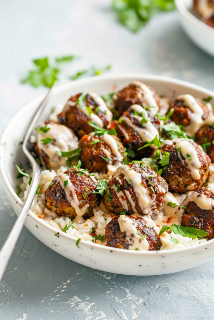 Keto Swedish Meatballs in Cream Sauce_001