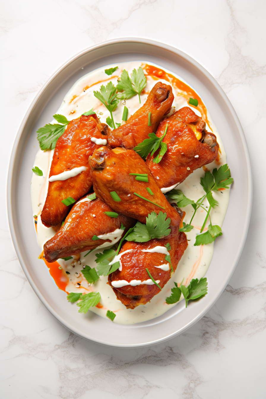 Baked Keto Tandoori Chicken Wings