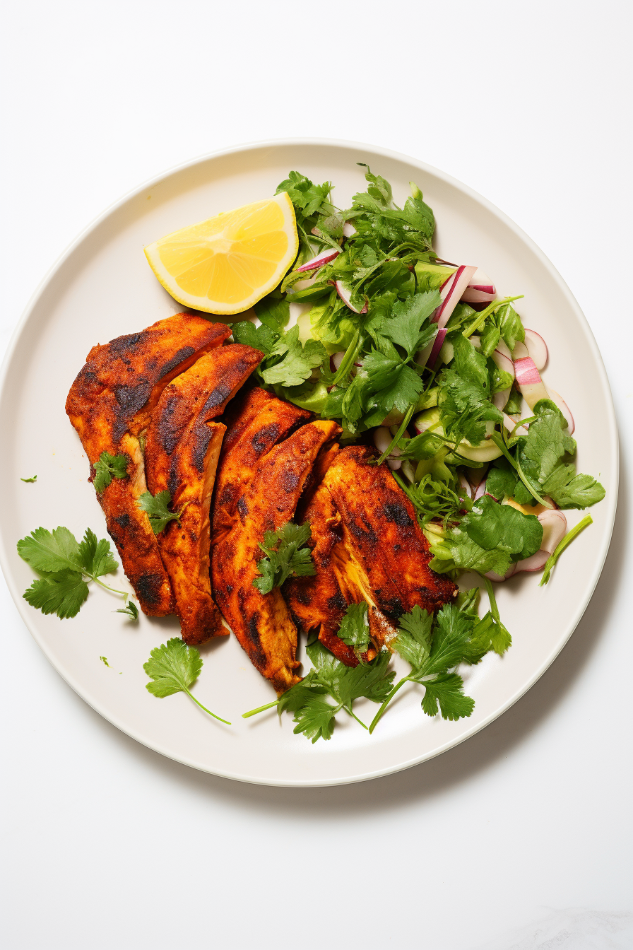 Grilled Keto Tandoori Chicken