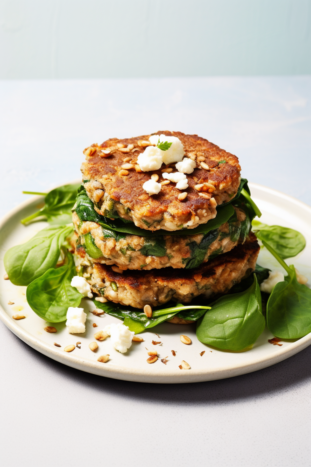 Keto Turkey and Spinach Burgers_001