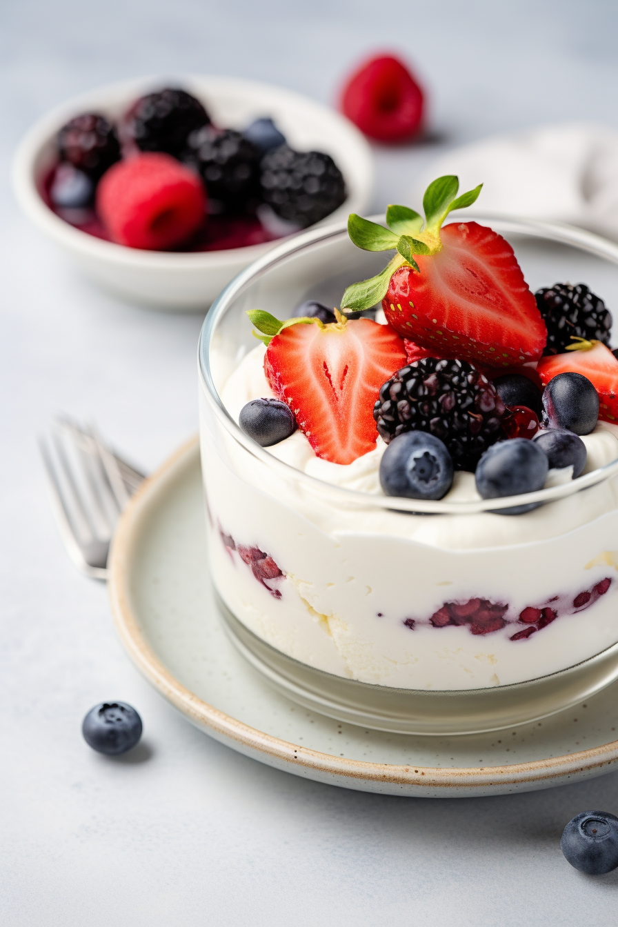 Layering the Keto Parfait
