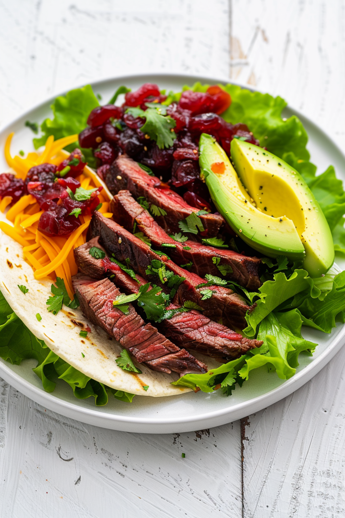 Keto Venison Tacos with Cranberry Salsa_001