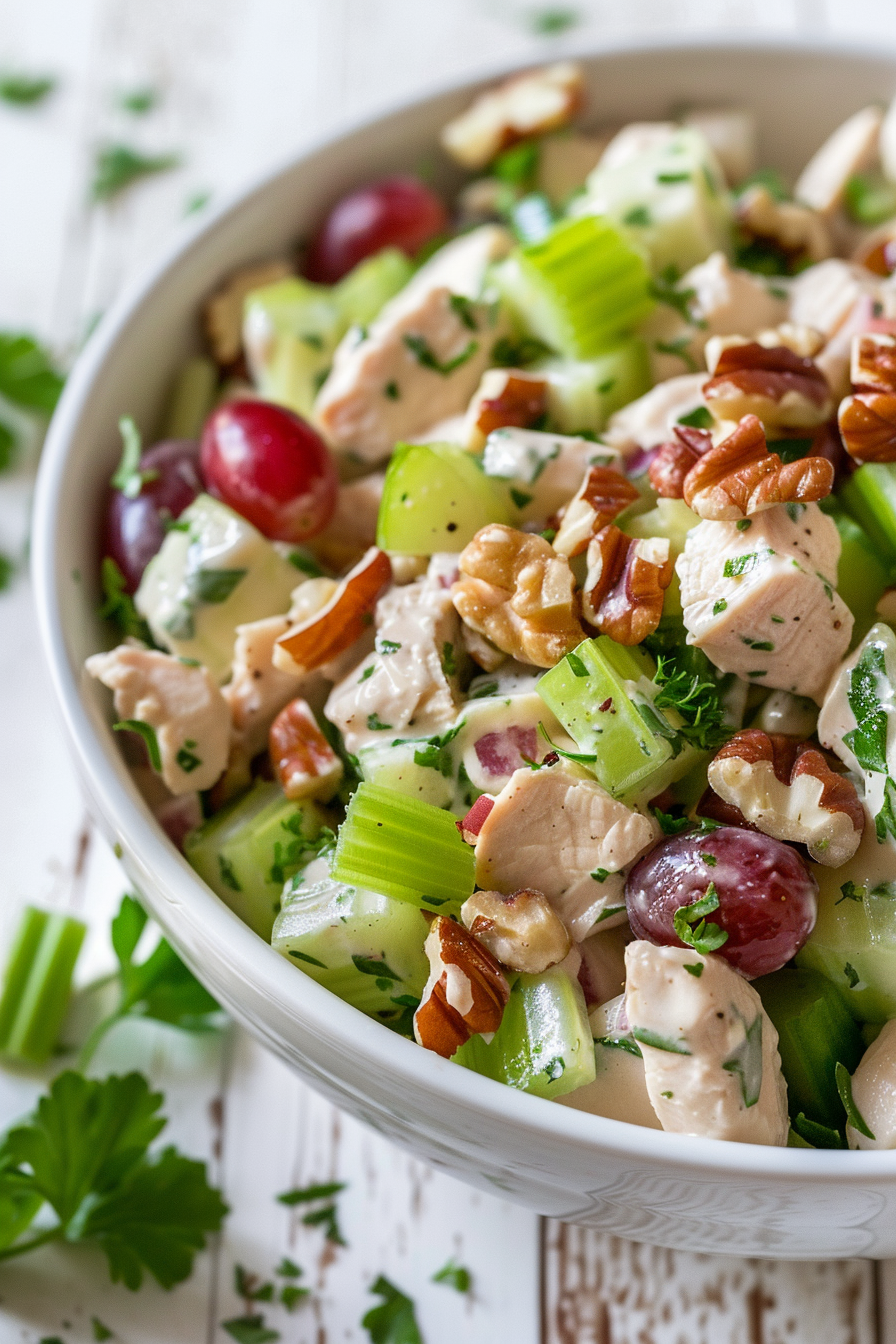 Keto Waldorf Chicken Salad