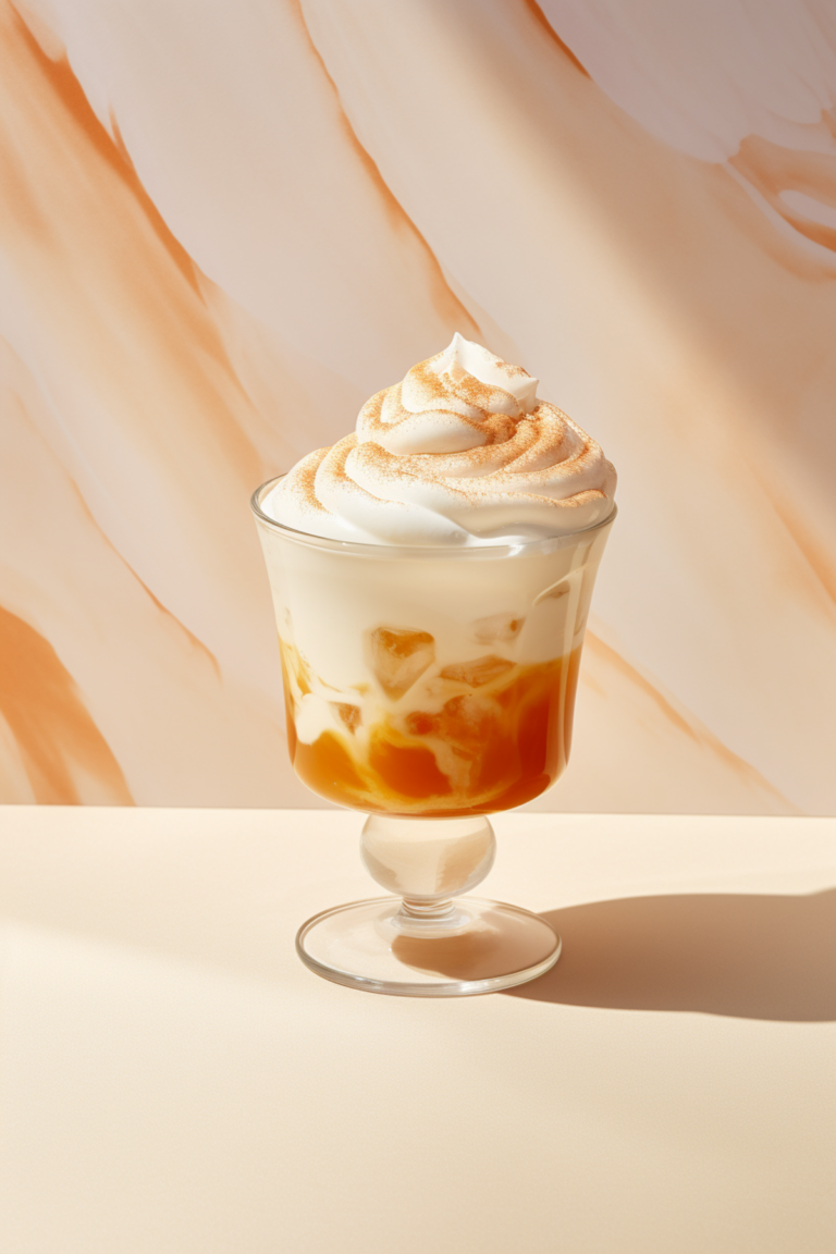 Keto Whipped Cream Topped Spiced Apple Cider Gelatin Cups_001