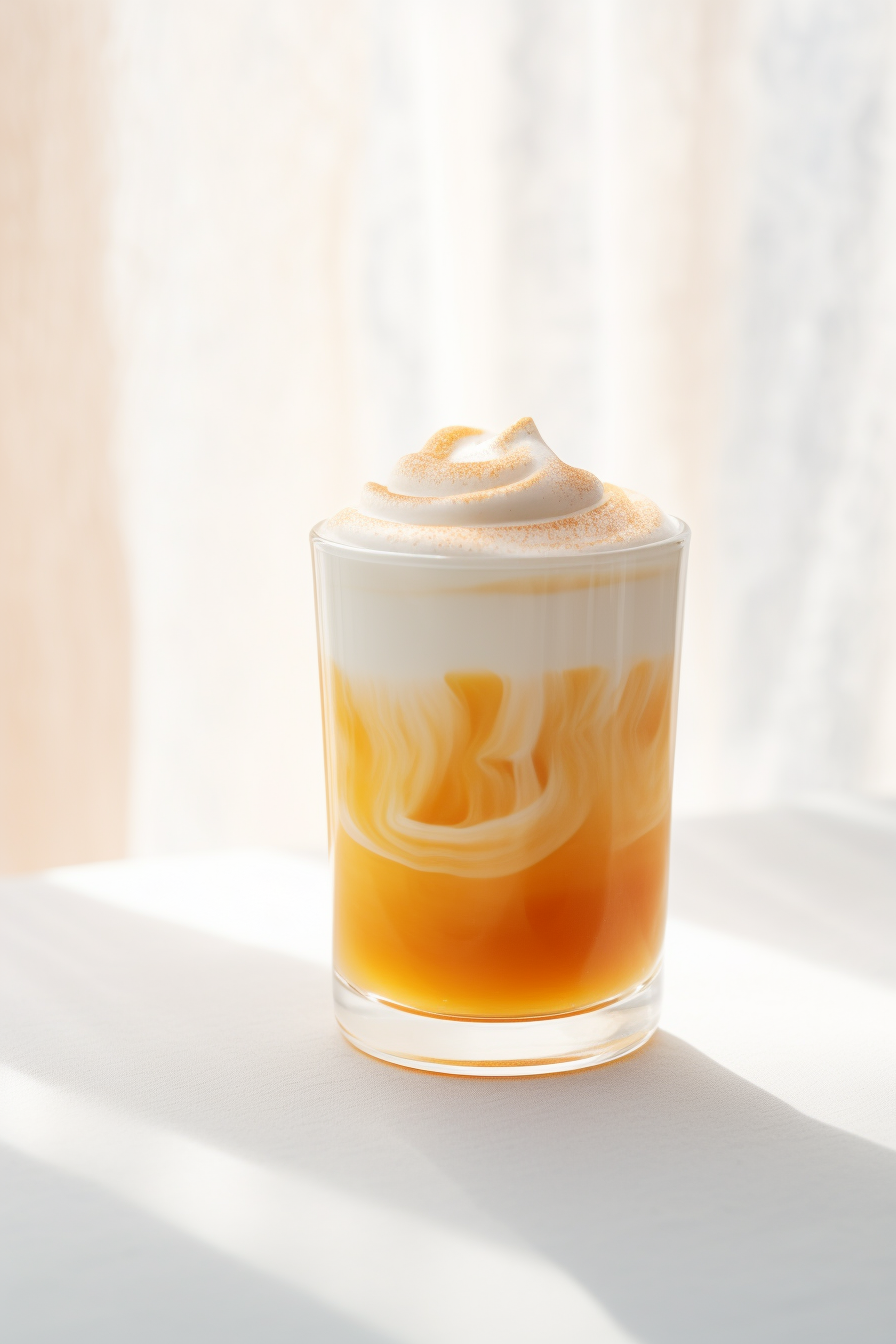 Keto Whipped Cream Topped Spiced Apple Cider Gelatin Cups