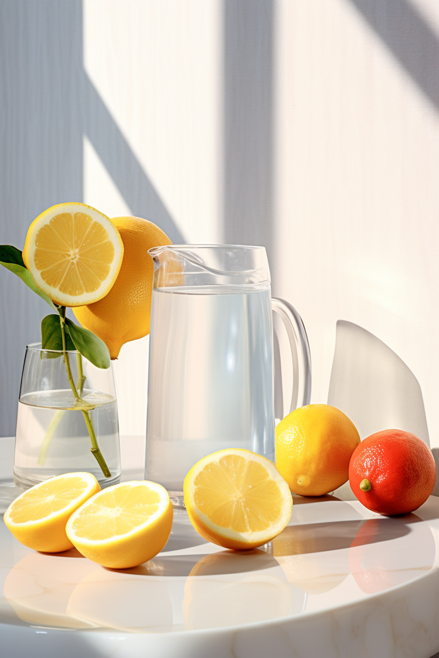 Keto Zesty Lemon Drink Preparation