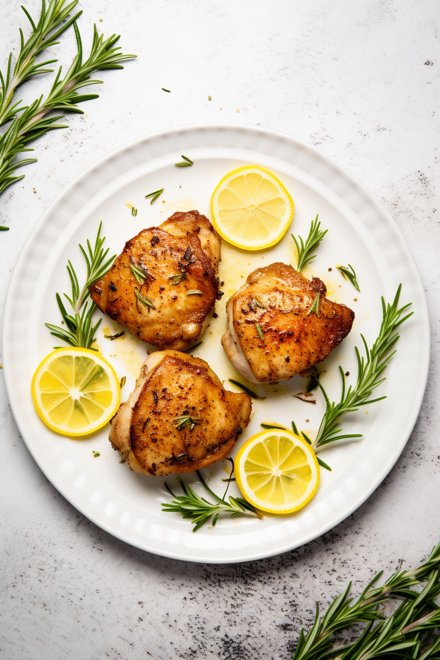Lemon Herb Keto Chicken Thighs