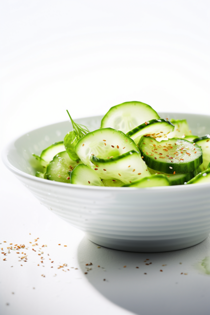 Low-Carb Asian Cucumber Salad with Sesame Dressing_001