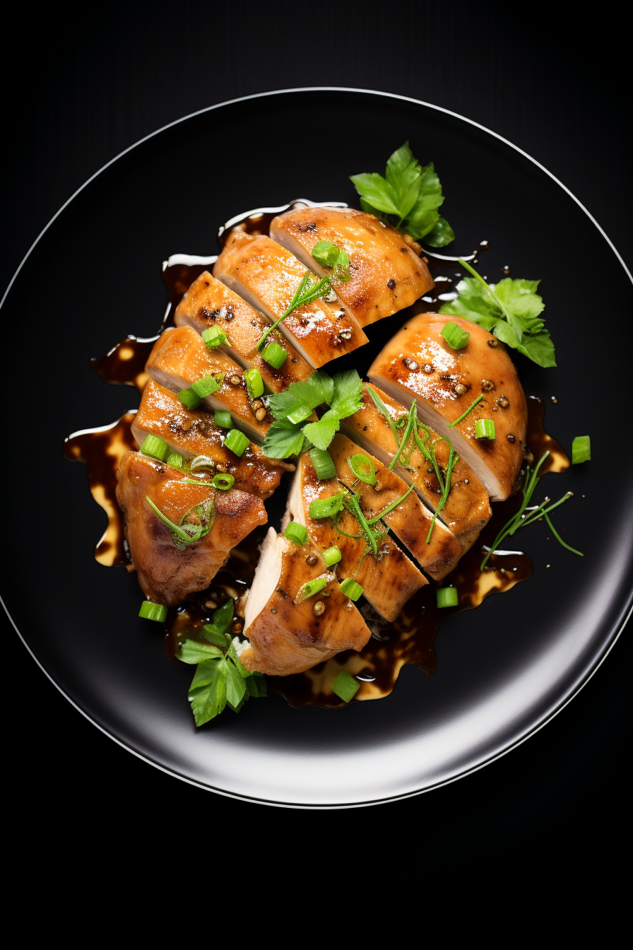 Preparing Low-Carb Balsamic Glazed Chicken Breast