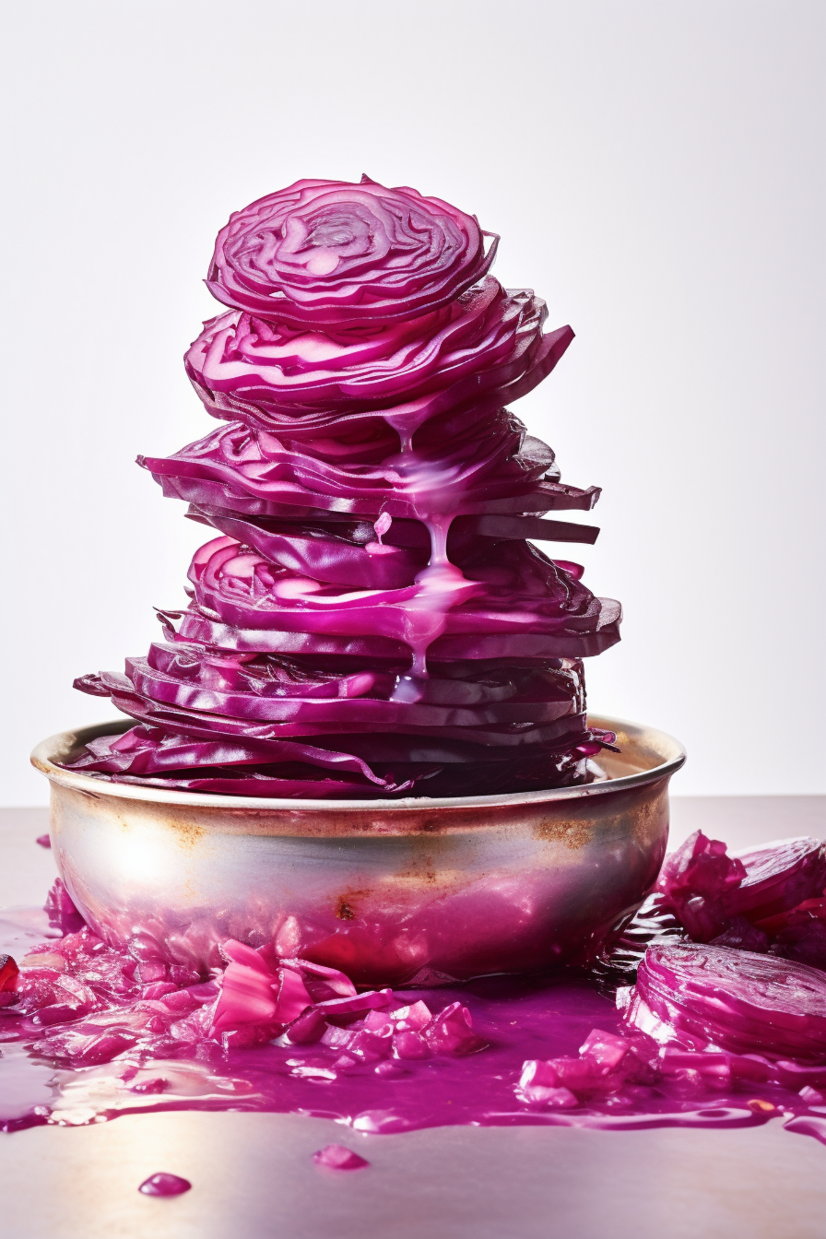 Low Carb Braised Red Cabbage with Apple_001
