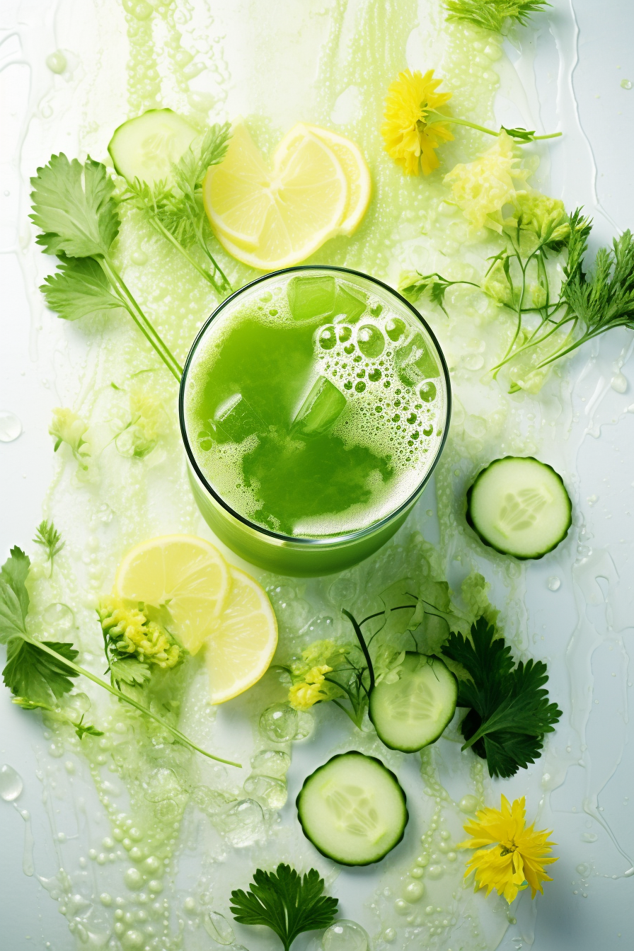 Low-Carb Purifying Juice Preparation