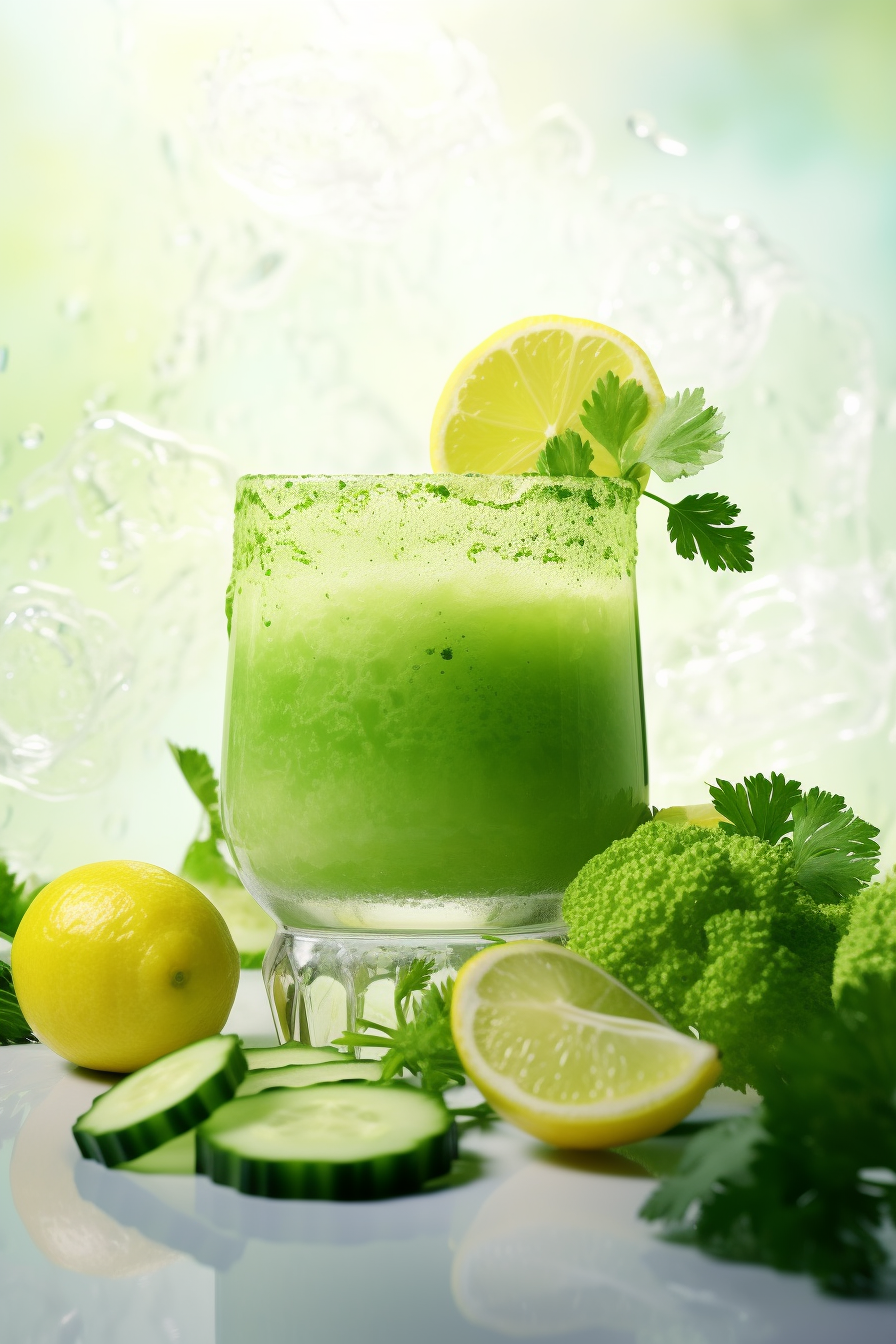 Ingredients for Low-Carb Purifying Juice