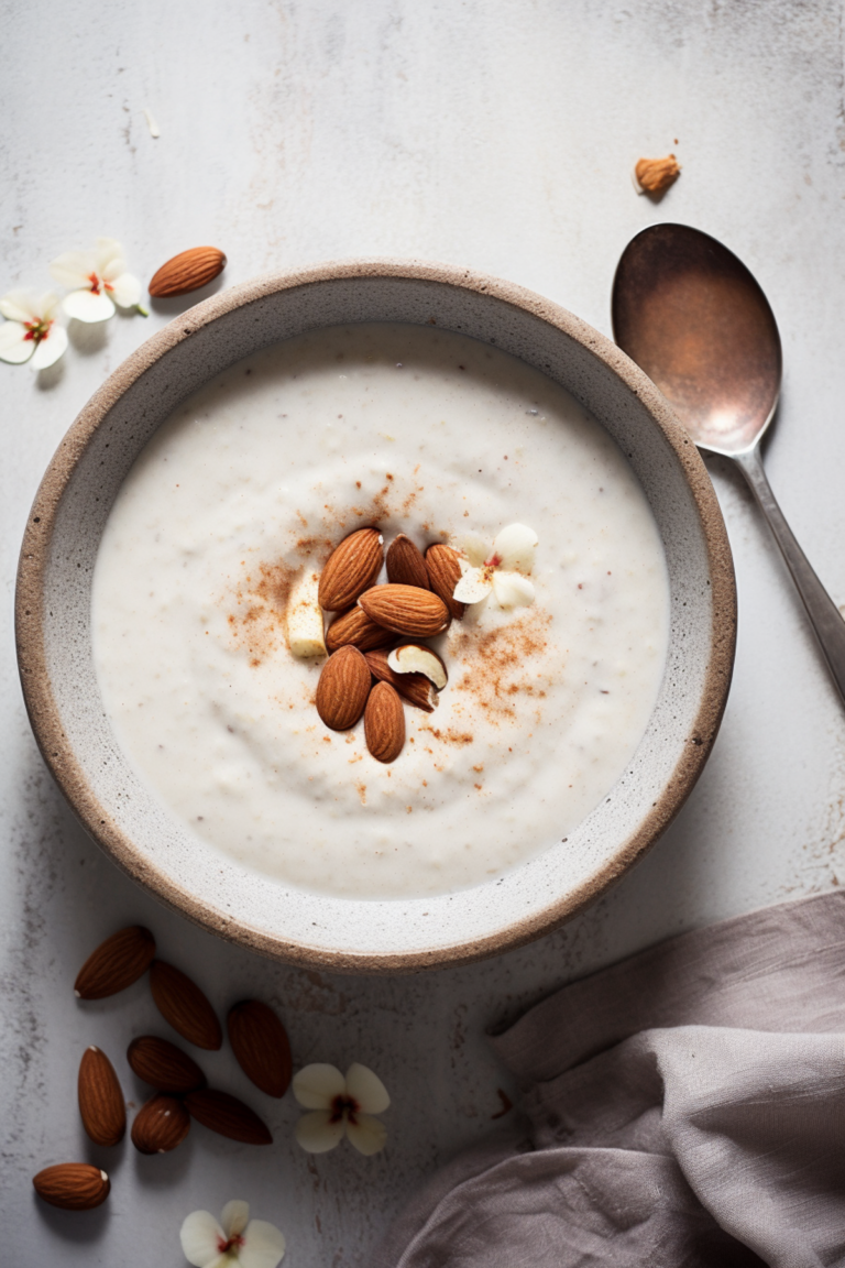 Low-Carb Cauliflower Rice Porridge with Cinnamon and Vanilla_001