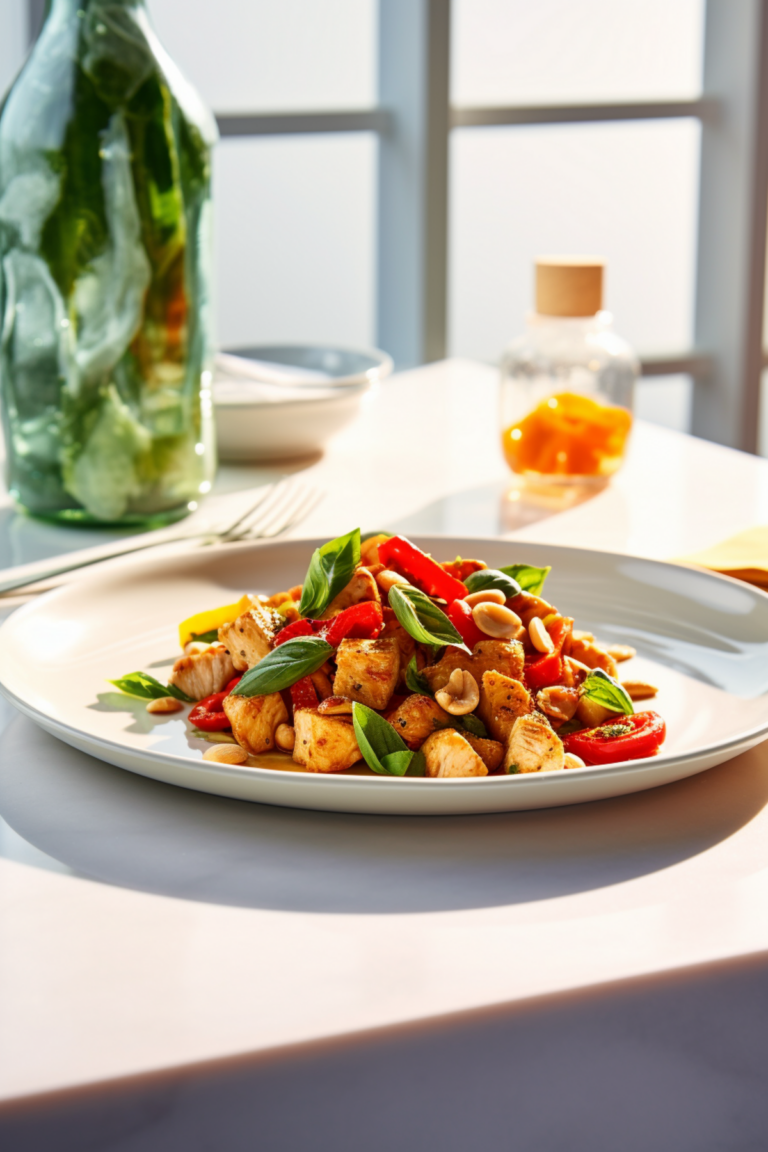 Low-Carb Chinese Kung Pao Chicken_001