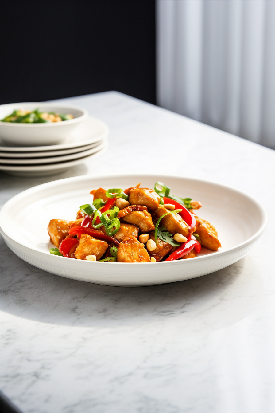Cooking Low-Carb Chinese Kung Pao Chicken