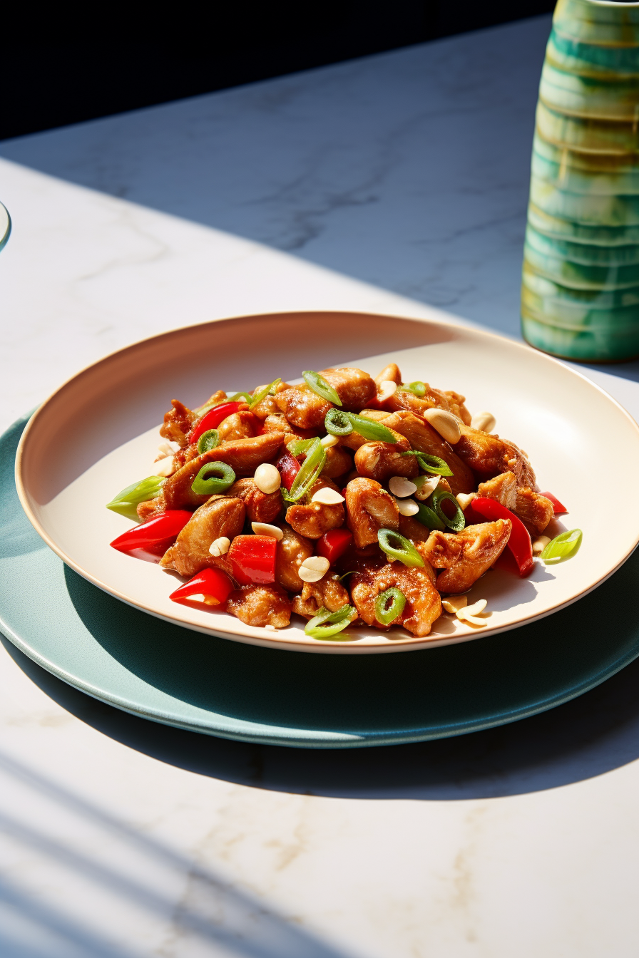 Low-Carb Chinese Kung Pao Chicken