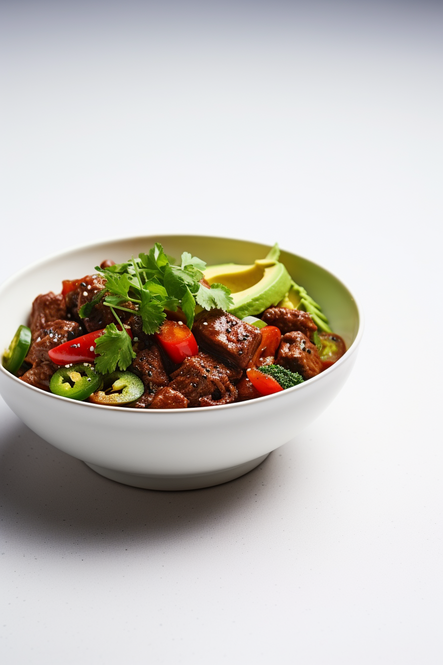Low-Carb Chunky Vegetable Beef Chili