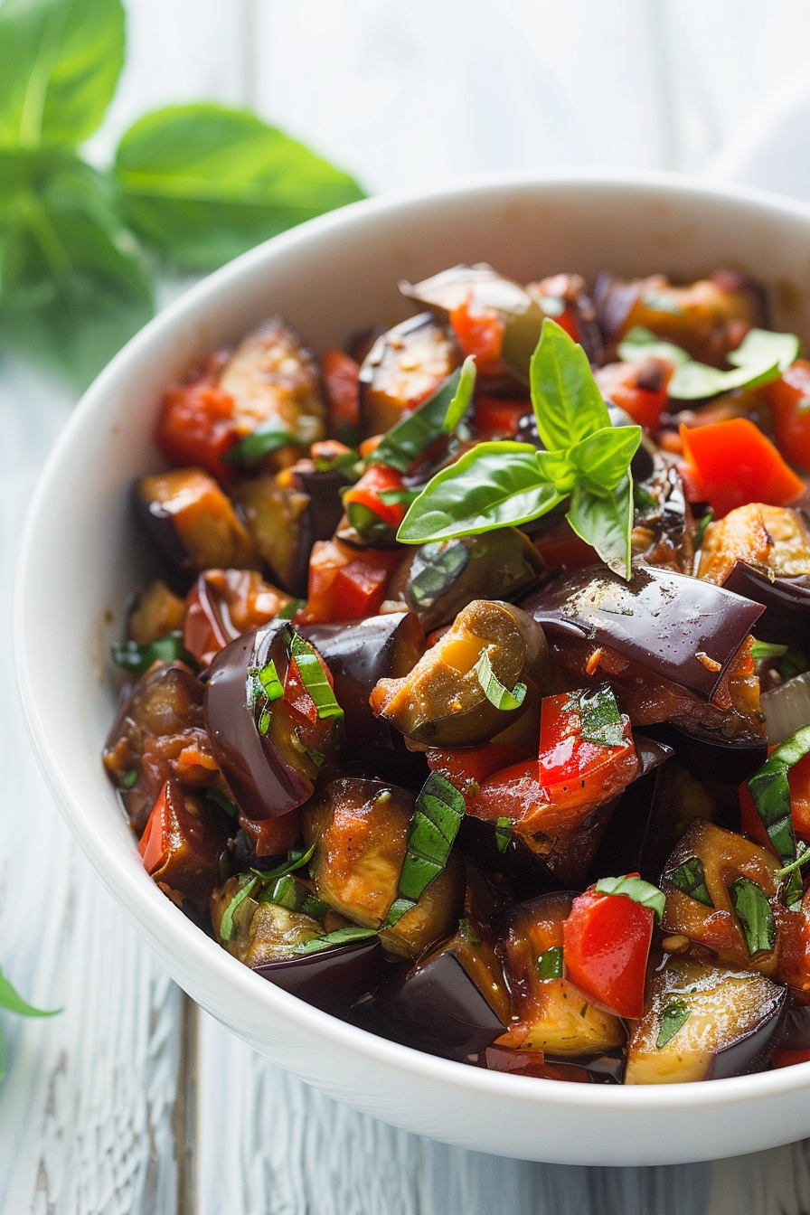 Low Carb Eggplant Caponata