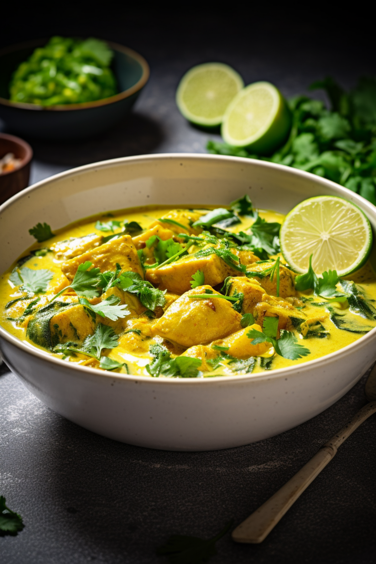 Low-Carb Fish Curry with Coconut Milk_001