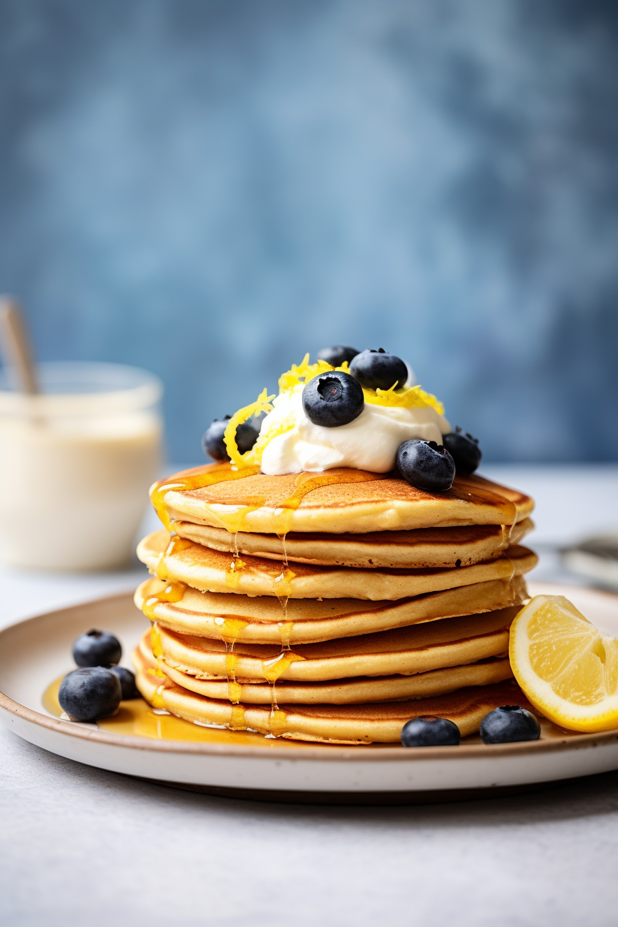 Cooking Low-Carb Lemon Ricotta Pancakes