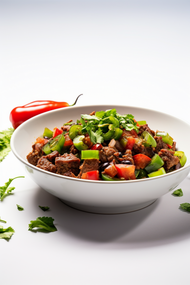 Low-Carb No Bean Chili with Ground Beef_001