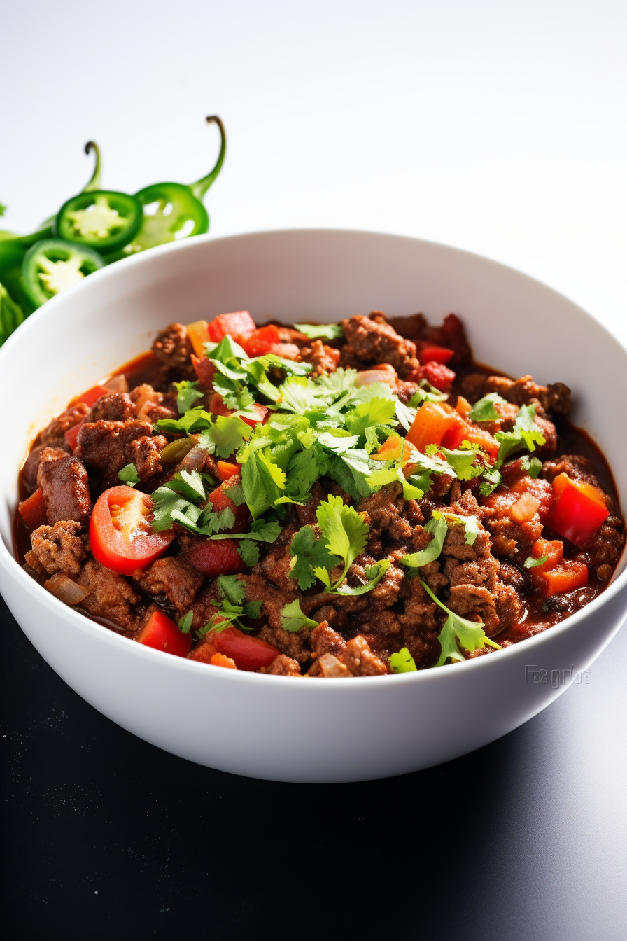 Keto Chili Ingredients