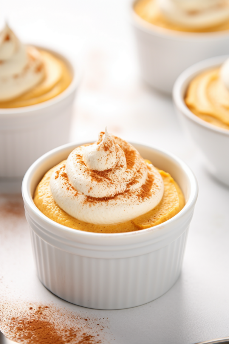Low-Carb Pumpkin Spice Whipped Cream Mousse_001