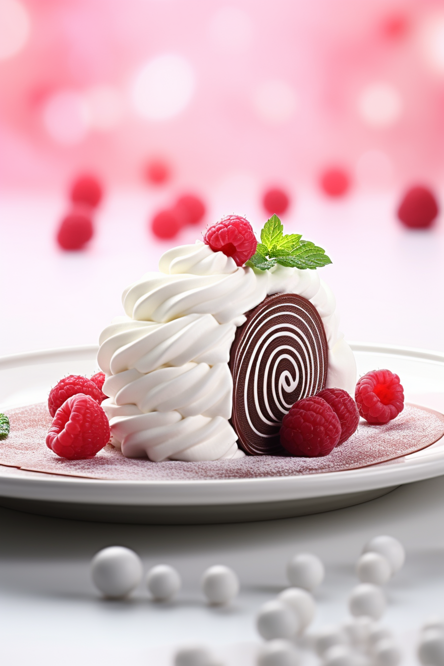 Raspberry Whipped Cream Filling