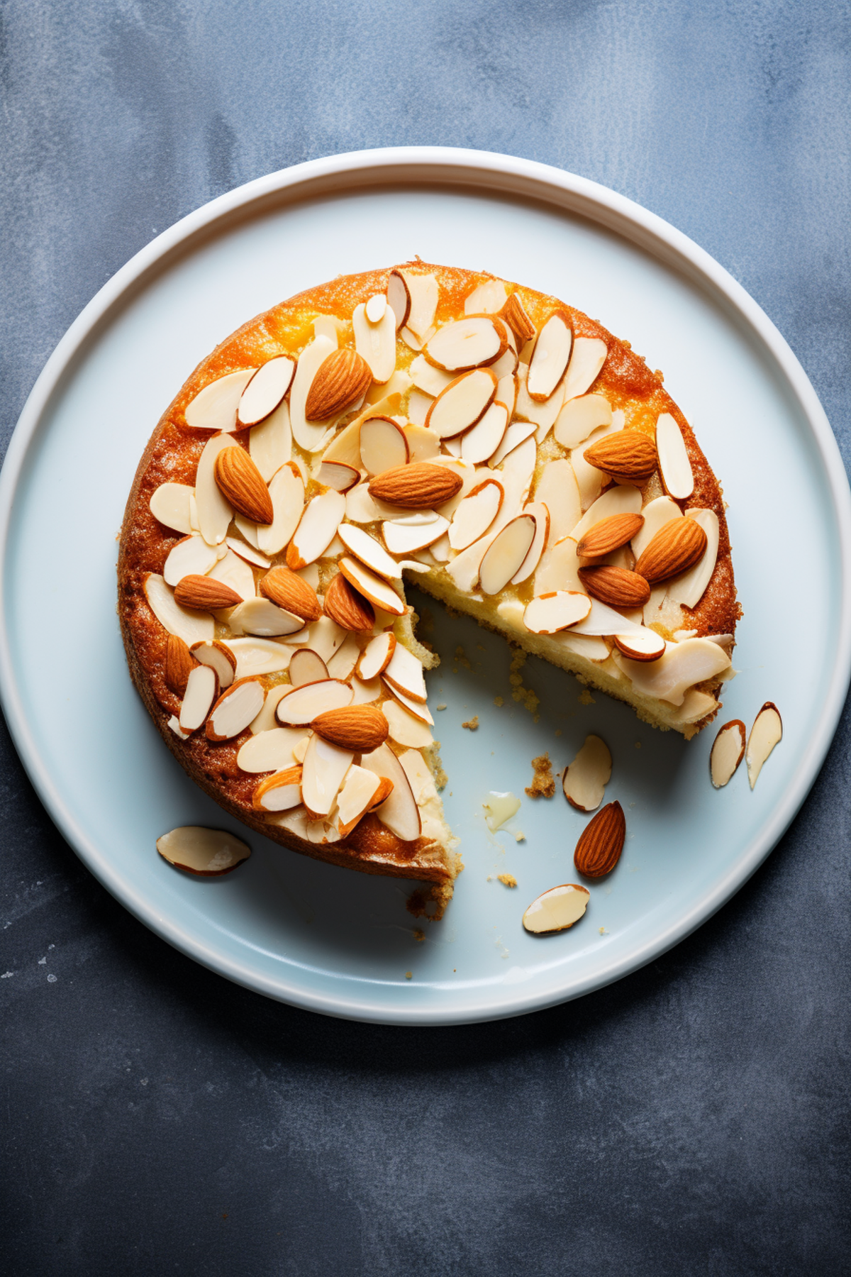 Low-Carb Ricotta and Almond Cake_001