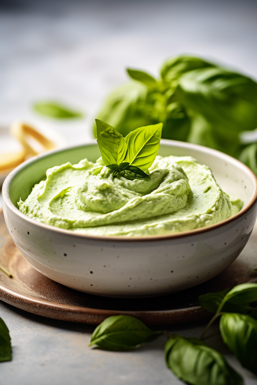 Creamy Ricotta and Pesto