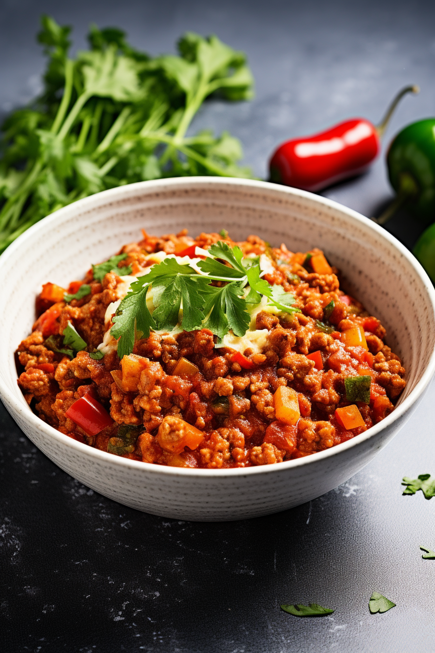 Preparing Low-Carb Smoky Turkey Chili