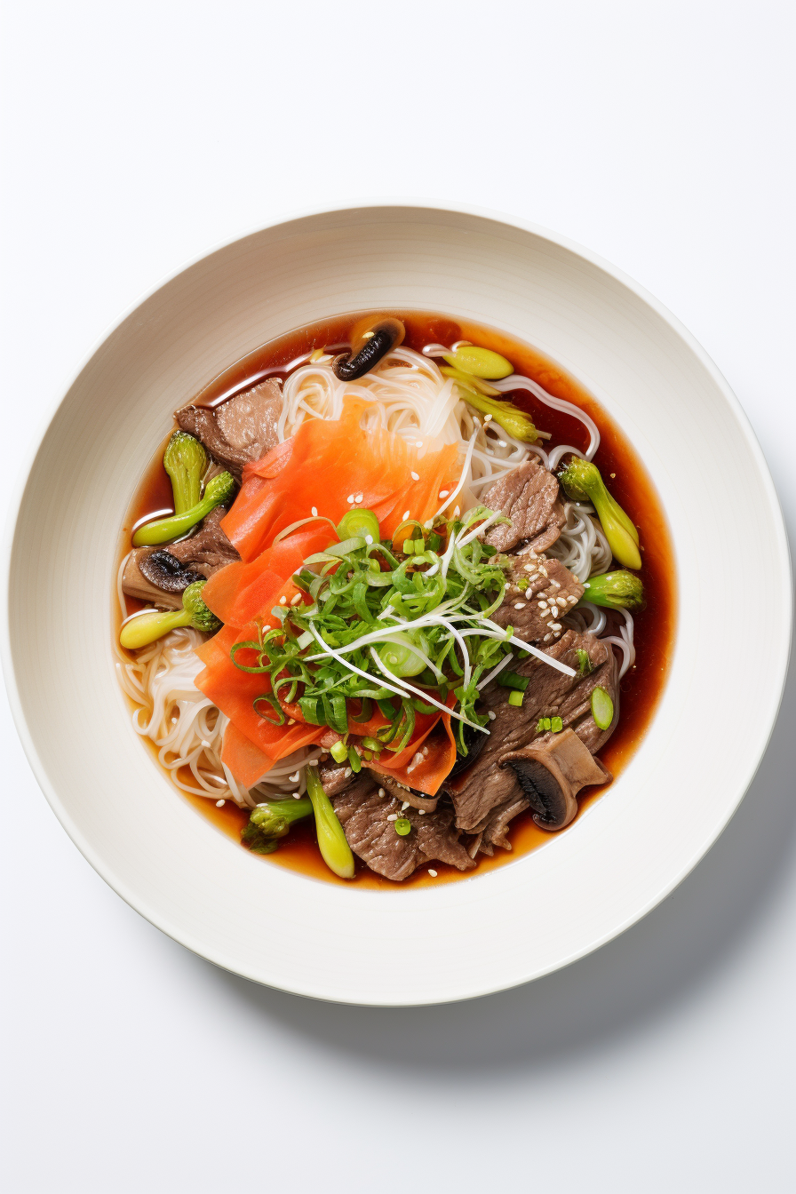 Low-Carb Sukiyaki Simmering