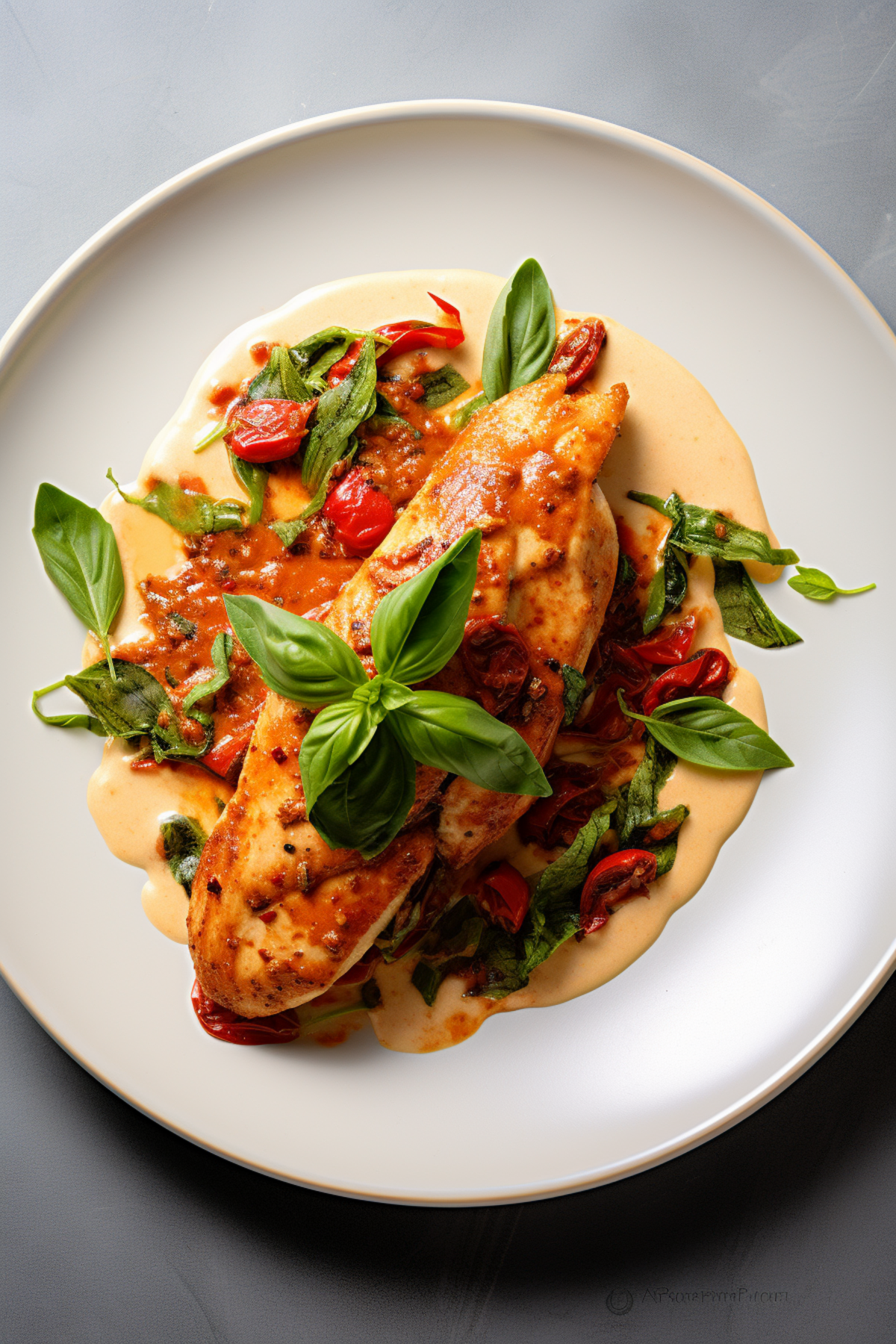 Low-Carb Sun-Dried Tomato and Basil Chicken Breast_001