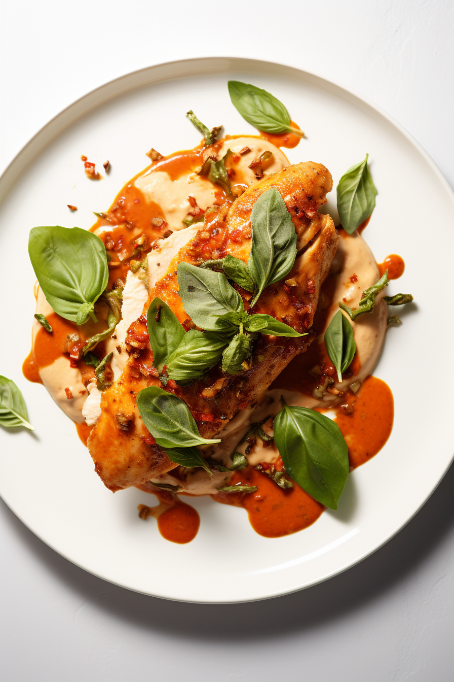 Cooking Low-Carb Sun-Dried Tomato and Basil Chicken Breast