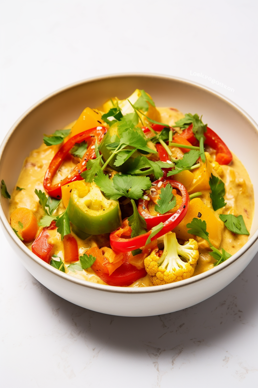 Low-Carb Vegetable Korma
