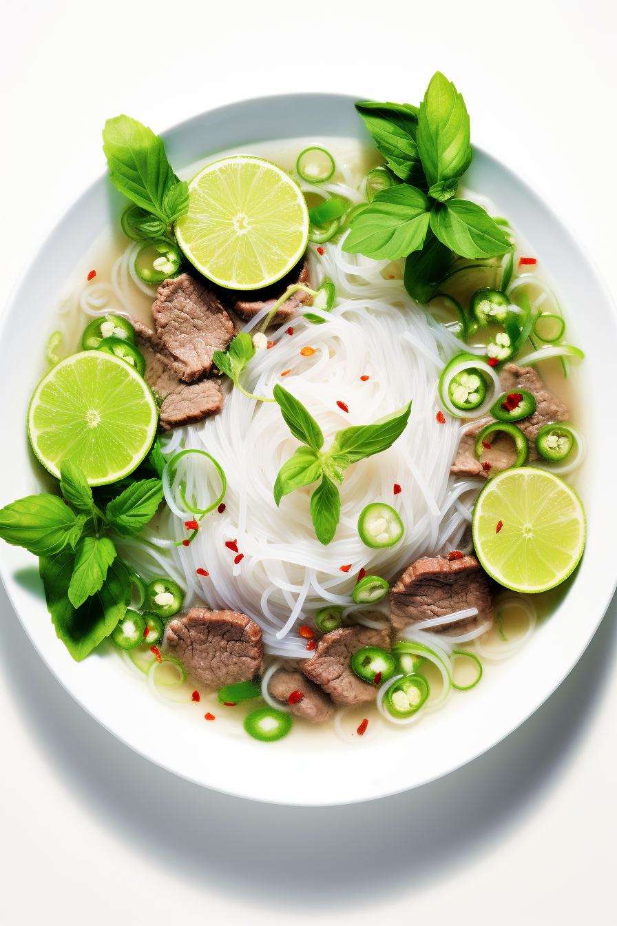 Low-Carb Vietnamese Pho Ready to Serve
