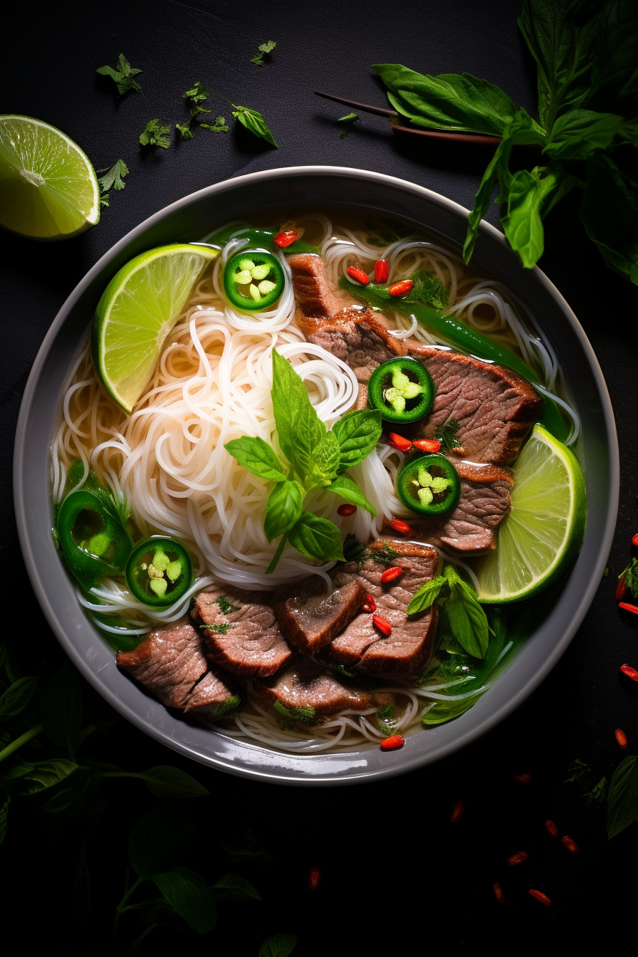 Ingredients for Low-Carb Vietnamese Pho