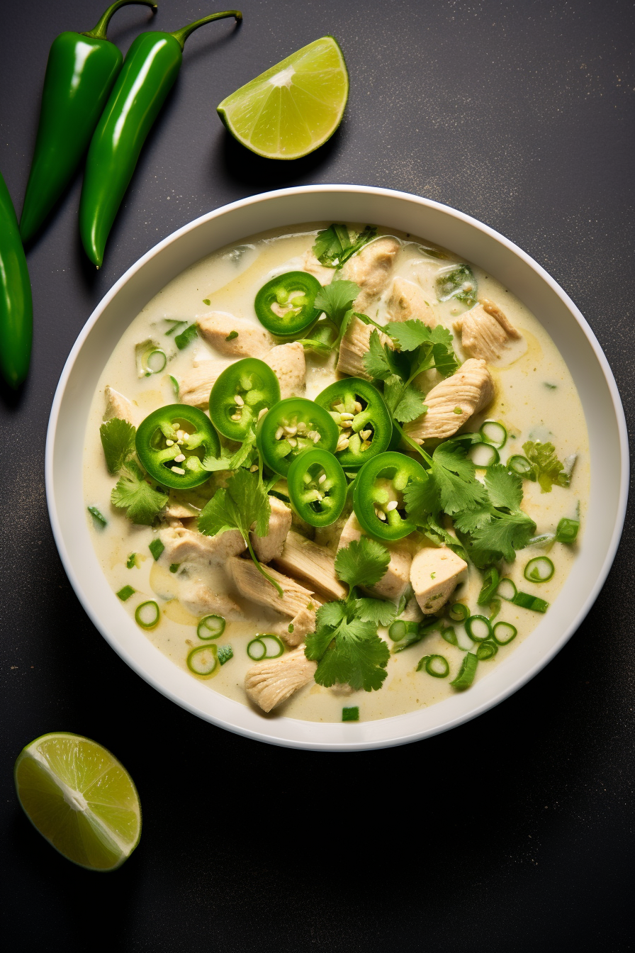 Low-Carb White Chicken Chili