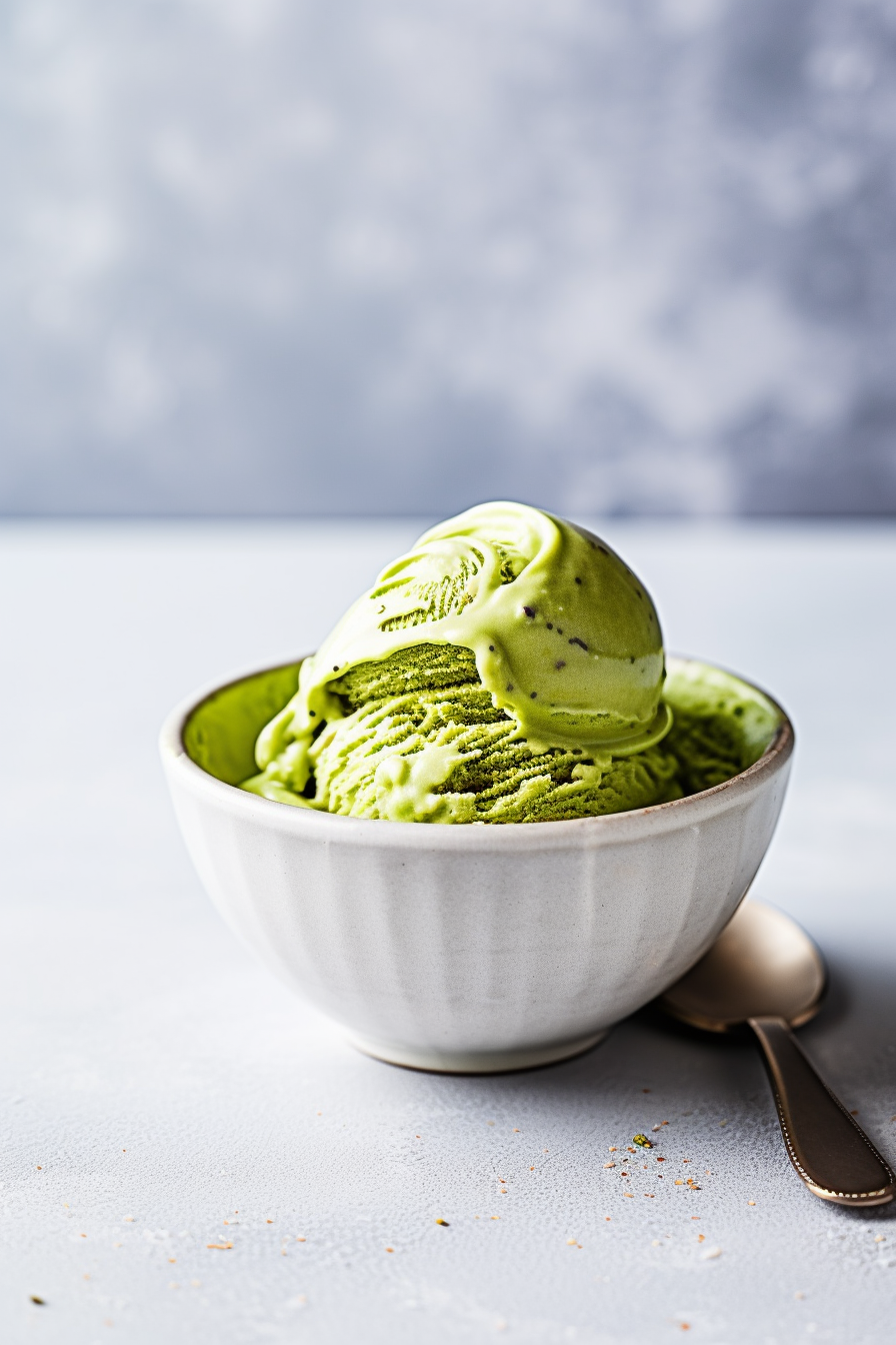 Matcha Green Tea Keto Ice Cream