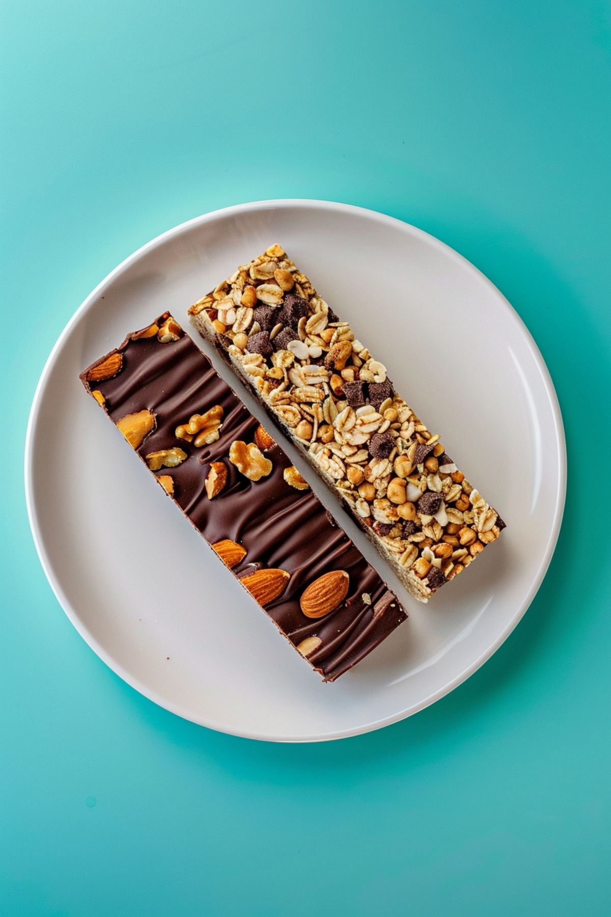 No-Bake Keto Peanut Butter Chocolate Granola Bars_001