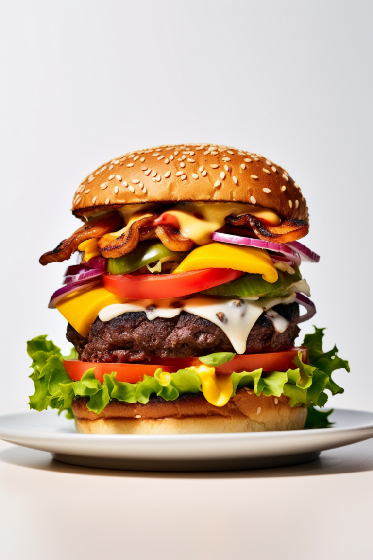 Delicious Portobello Mushroom Keto Burger Recipe (Bun-less) for a