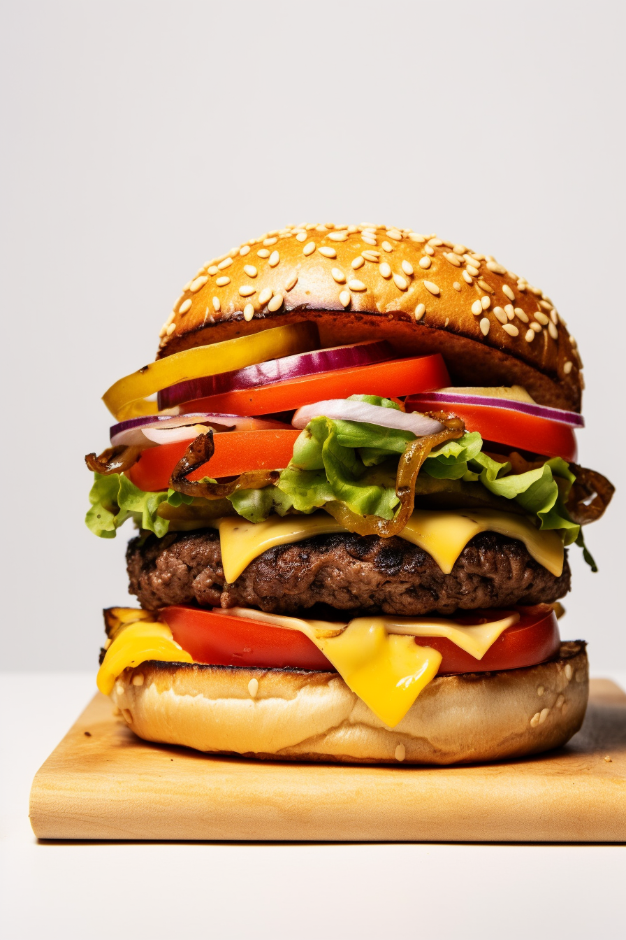 Portobello Mushroom Keto Burger (Bun-less)