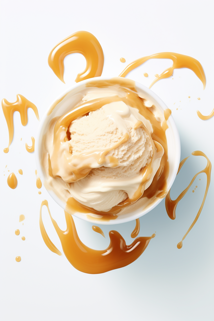 Salted Caramel Keto Ice Cream